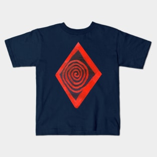 Alt Spiral Diamond Kids T-Shirt